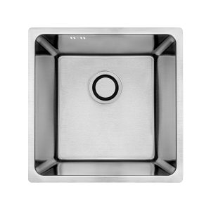 Nerūdijančio plieno plautuvė LAVEO ADEN Steel 44x44 cm