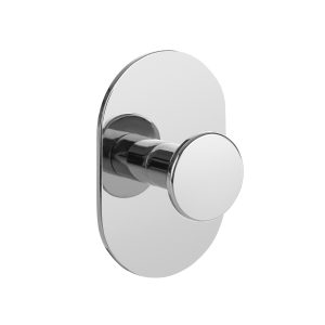 Viengubas kabliukas LAVEO MIRI Chrome