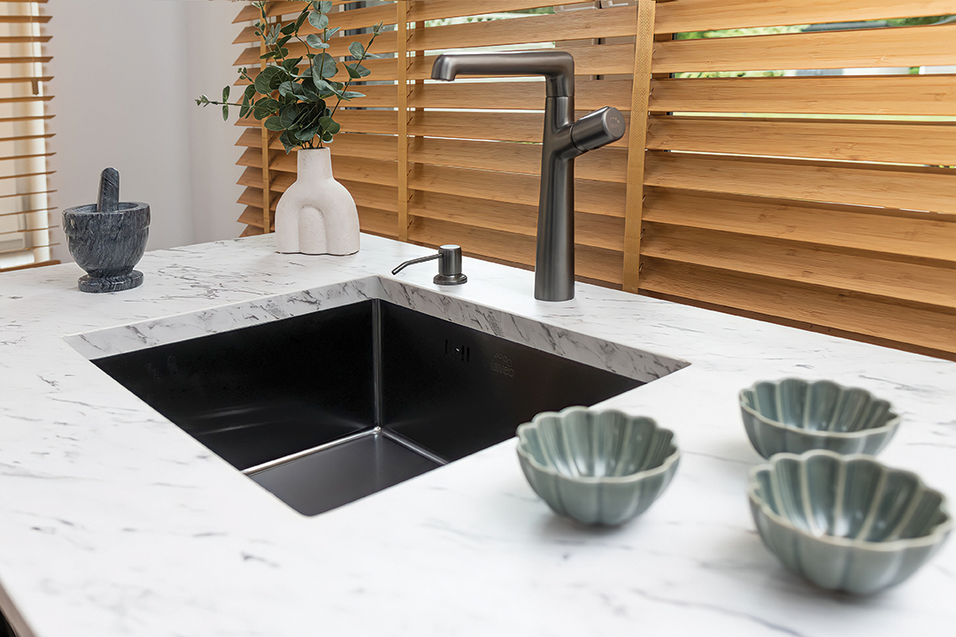 Virtuvinis maišytuvas PRETTO LAVEO Graphite - Image 2