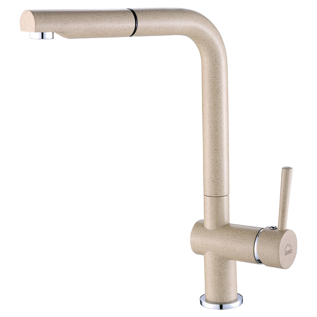 Virtuvinis maišytuvas LUNA LAVEO Smėlio beige granite