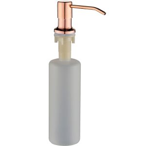 Virtuvinis muilo dozatorius DROP LAVEO Rose gold 500 ml